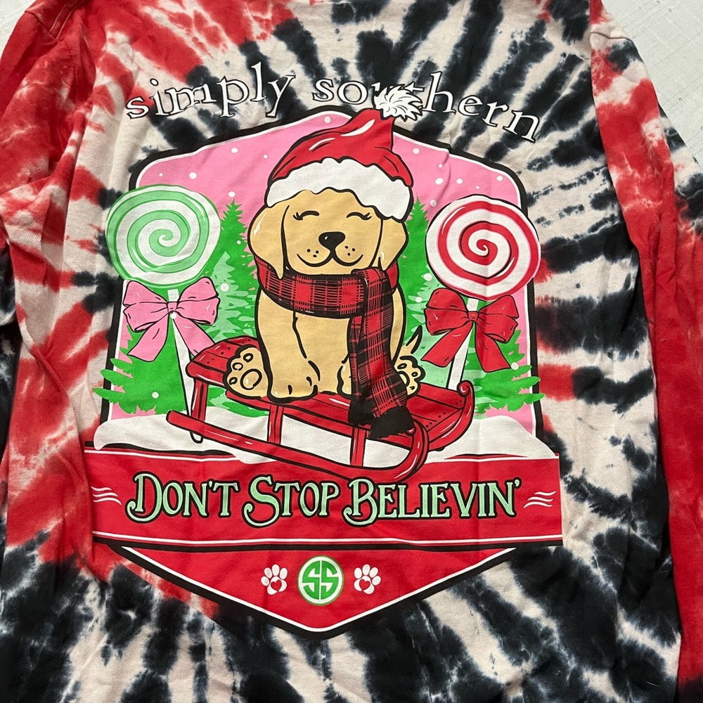 Simply southern tie dye long sleeve